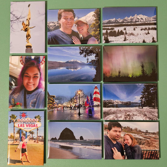 2x3" Rectangular Magnets  (Set of 54 - same photo or different)